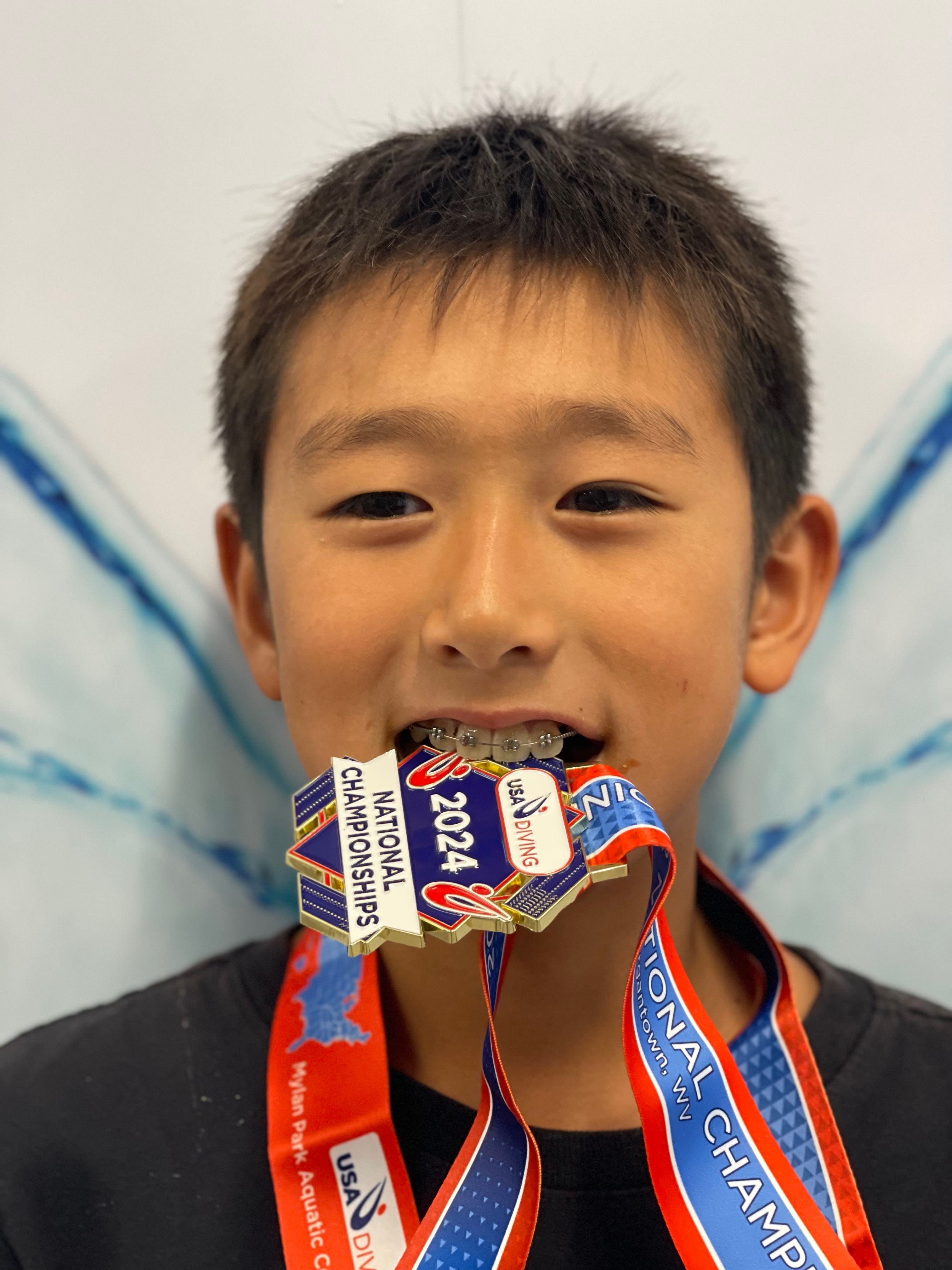 Frank Li, Platform Gold, USA Diving Platform National Champion, July, 2024