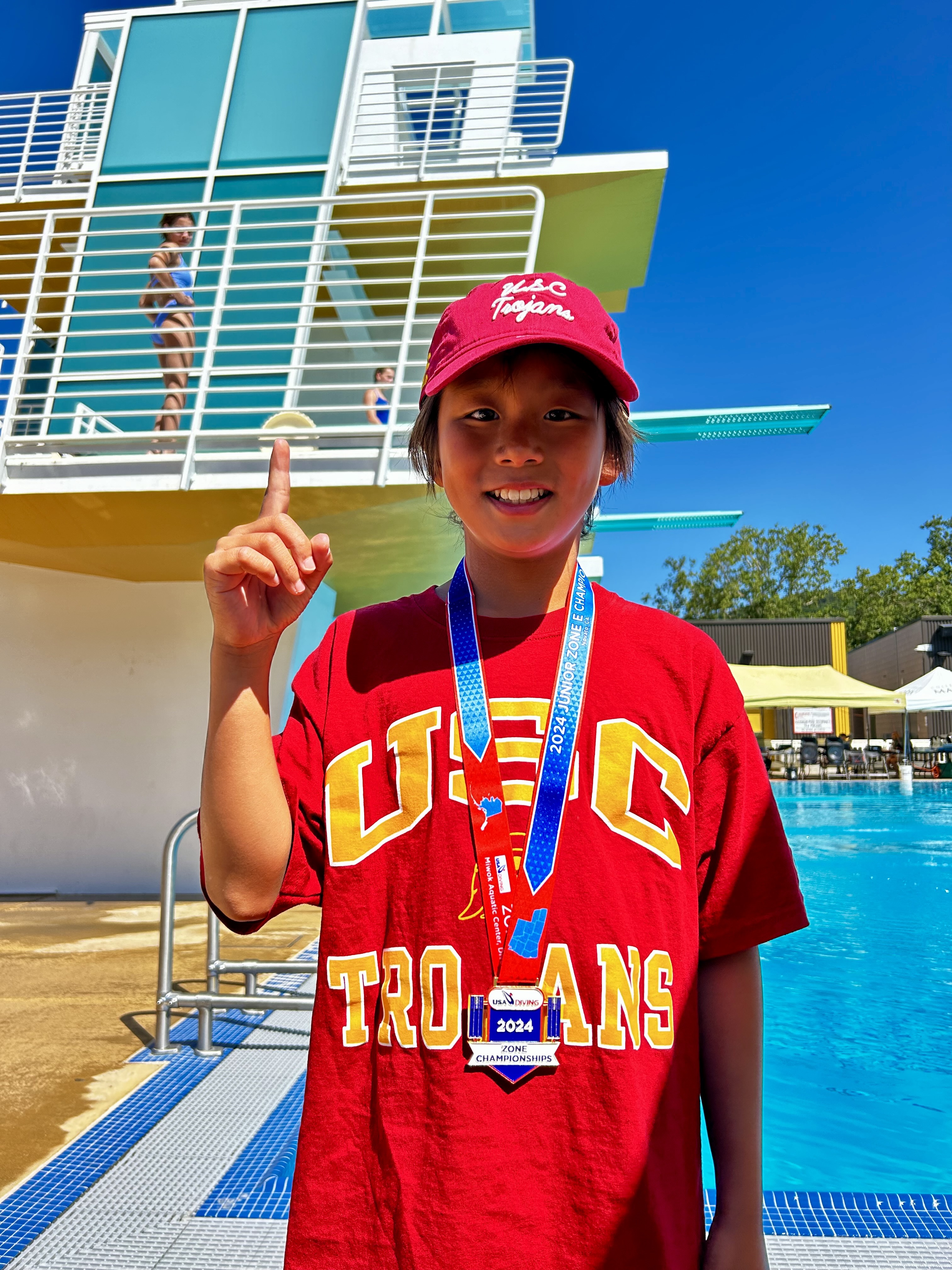 Jamie Lu, USA Diving Zone E                               Championships, May, 2024